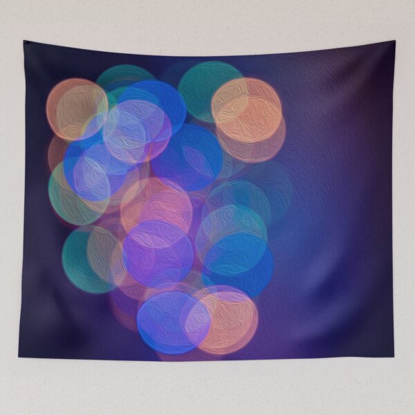 Item preview, Bokeh highlights in violet tones designed and sold by yuretzius.