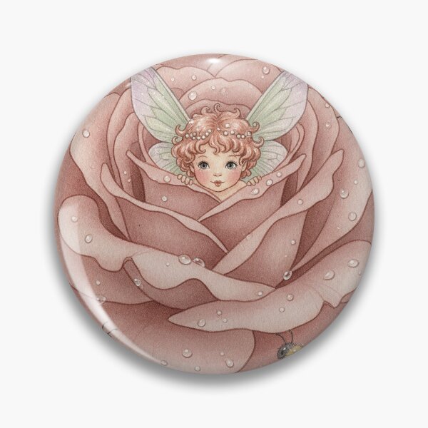 Item preview, Vintage Fairy Flower Baby designed and sold by joellis.