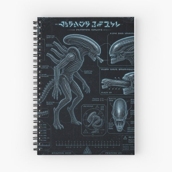 Item preview, Alien Blueprint 01 designed and sold by Rex Vox.