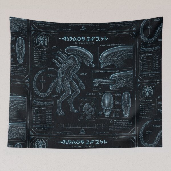 Item preview, Alien Blueprint 01 designed and sold by Rex Vox.