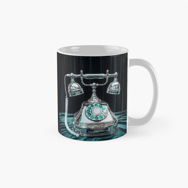 Item preview, 3d Render Of Chrome Retro Telephone Digital designed and sold by Checho30.
