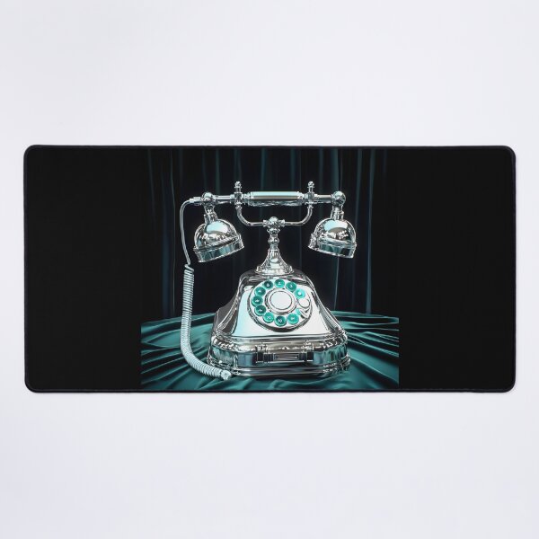 Item preview, 3d Render Of Chrome Retro Telephone Digital designed and sold by Checho30.