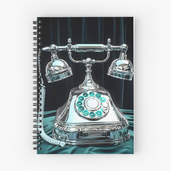 Item preview, 3d Render Of Chrome Retro Telephone Digital designed and sold by Checho30.