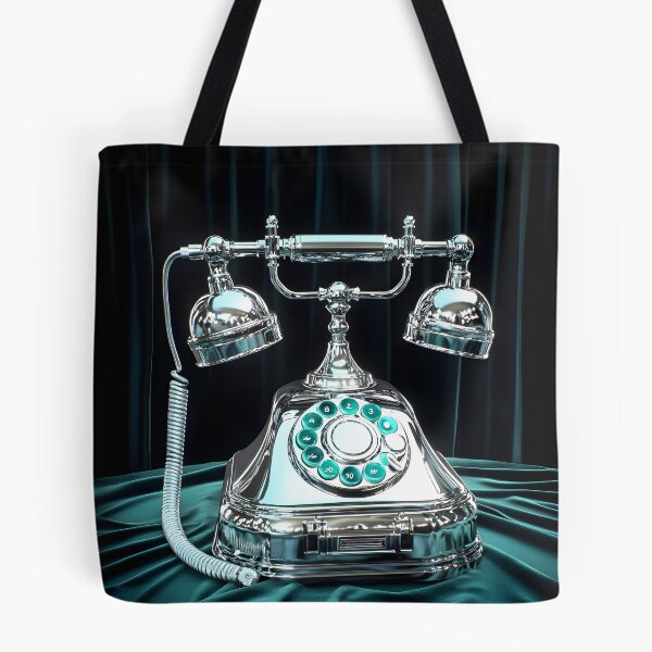 Item preview, 3d Render Of Chrome Retro Telephone Digital designed and sold by Checho30.