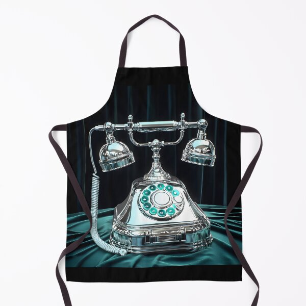 Item preview, 3d Render Of Chrome Retro Telephone Digital designed and sold by Checho30.