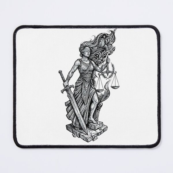 Item preview, Athena Goddess of Justice designed and sold by Mystic & Celestial Art.