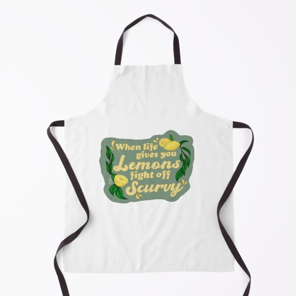 Item preview, when life gives you lemons fight off scurvy  designed and sold by pastelshinigami.