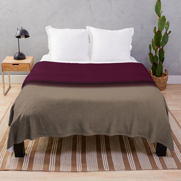 Item preview, Burgundy and Taupe Color Block designed and sold by pluielegere.