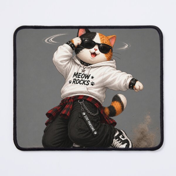 Item preview, Calico Cat Kneel Dipping Groove designed and sold by Mindworx21.
