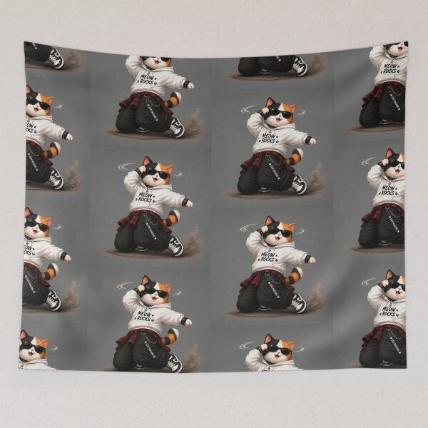 Item preview, Calico Cat Kneel Dipping Groove designed and sold by Mindworx21.
