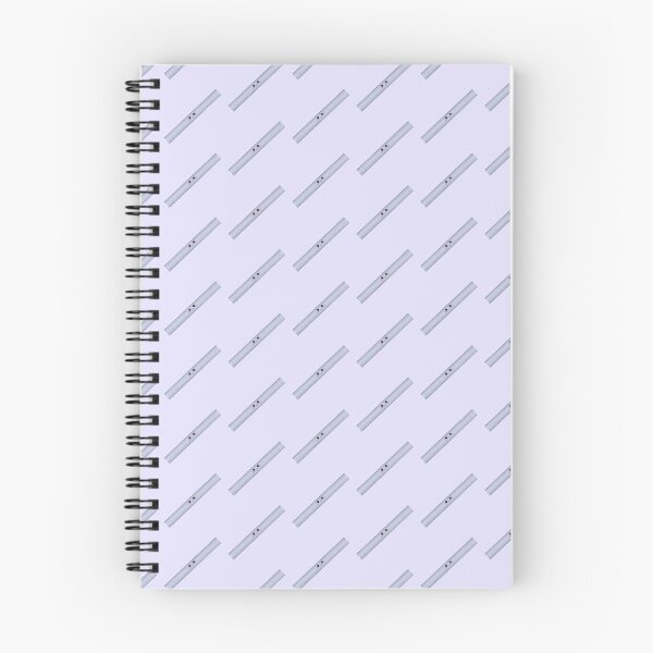 Item preview, Kawaii Happy Grey Ruler Office Stationery Art designed and sold by Designs By Amber.