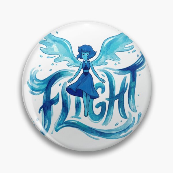 Item preview, Lapis Lazuli FLIGHT - Fluid Ocean Watercolor designed and sold by 0Zetgest.
