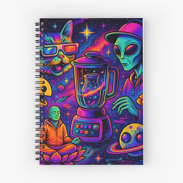 Item preview, Cosmic Chaos in the Intergalactic Blender designed and sold by OneStepFromArt.