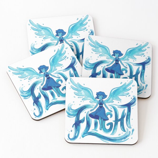 Item preview, Lapis Lazuli FLIGHT - Fluid Ocean Watercolor designed and sold by 0Zetgest.