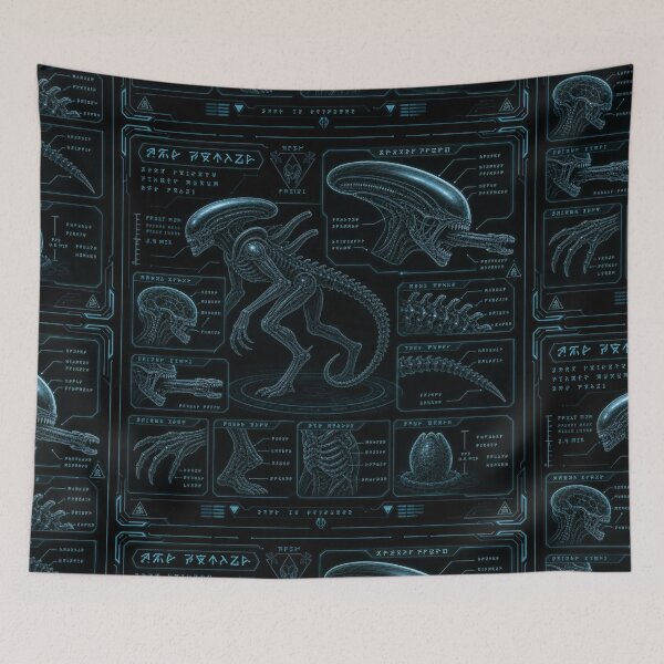 Item preview, Alien Blueprint 02 designed and sold by Rex Vox.