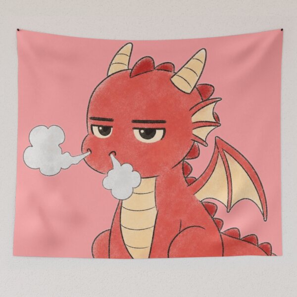 Item preview, Red dragon designed and sold by The King's general goods.