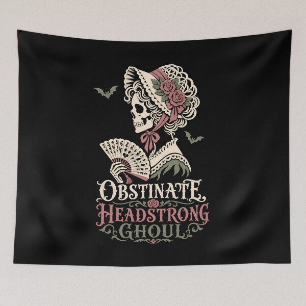 Item preview, Pride and Prejudice Halloween: Obstinate Headstrong Ghoul designed and sold by Fenay Designs.