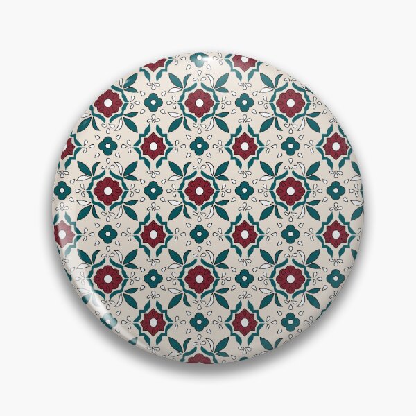 Item preview, Burgundy & Green Floral Seamless Patter designed and sold by Dsquare1.