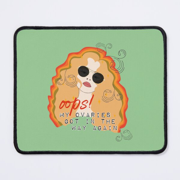 Item preview, oops! my ovaries got in the way, digital doodle designed and sold by GiSilver.