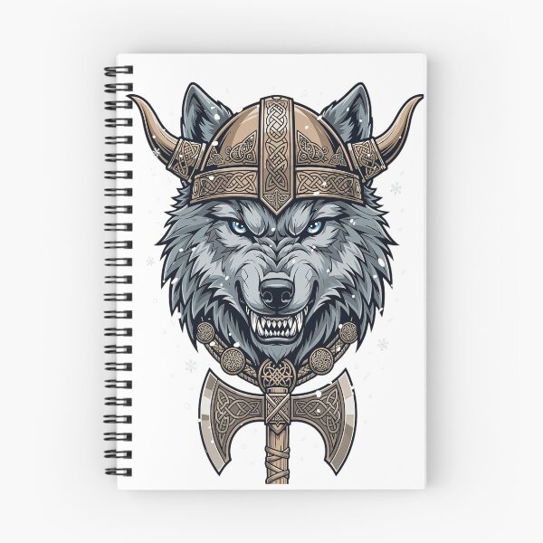 Item preview, Fierce Viking Wolf Warrior Design designed and sold by SurStudio.
