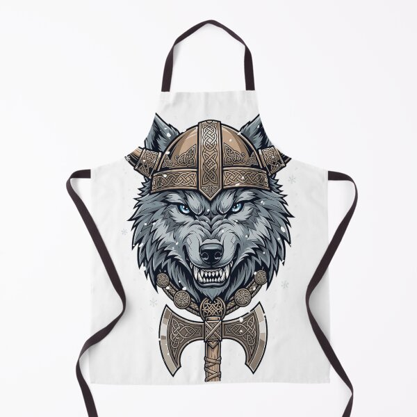 Item preview, Fierce Viking Wolf Warrior Design designed and sold by SurStudio.