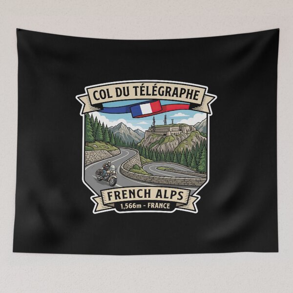 Item preview, Col du Télégraphe French Alps Pass designed and sold by enzoade.
