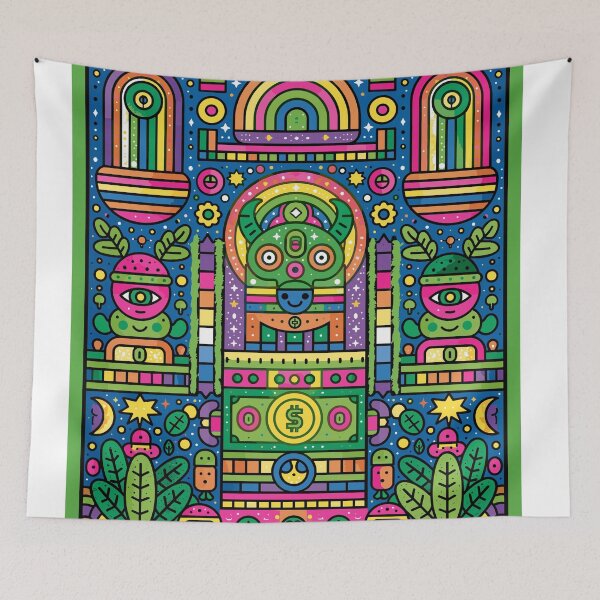 Item preview, Vibrant Cosmic Deity of Abundance and Joy designed and sold by Romgora.
