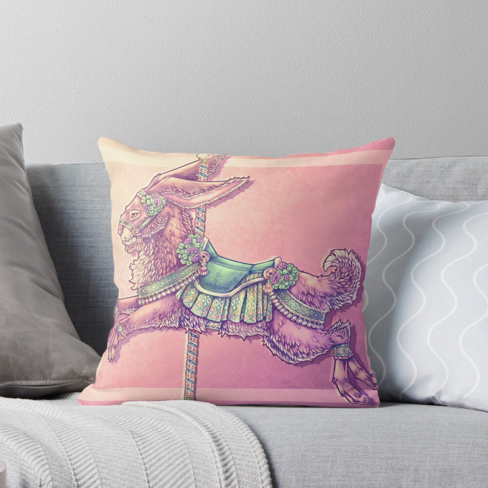 Item preview, Throw Pillow designed and sold by GrinningDoom.