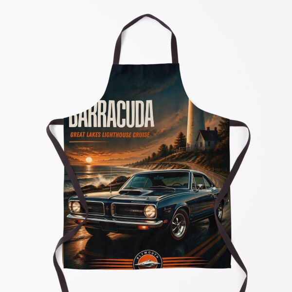 Item preview, 1967 Plymouth Barracuda Americian Muscle Great Lakes Lighthouse Cruise designed and sold by greatlakesimage.