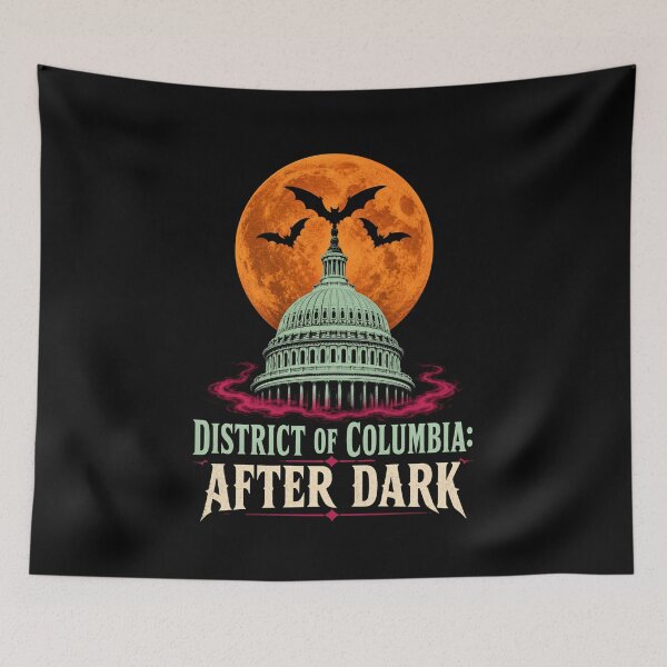 Item preview, Washington DC Halloween: District After Dark designed and sold by Fenay Designs.