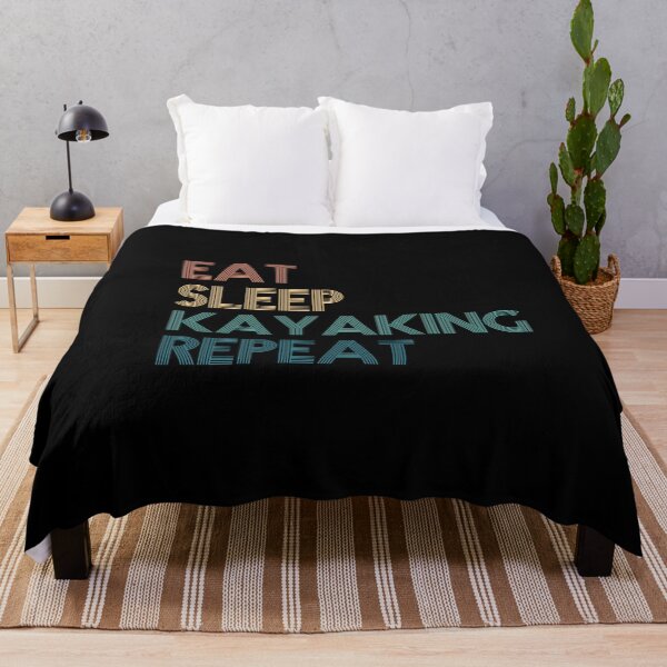 Item preview, Eat Sleep Kayaking Repeat - Gift For Kayaking Fans designed and sold by kindxinn.