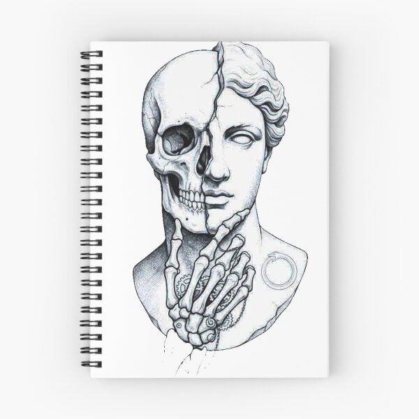 Item preview, Memento Mori Skull Statue designed and sold by Mystic & Celestial Art.