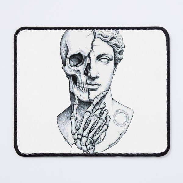 Item preview, Memento Mori Skull Statue designed and sold by Mystic & Celestial Art.