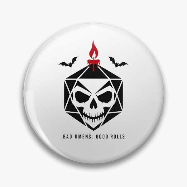 Item preview, TTRPG Halloween: Bad Omens, Good Rolls designed and sold by Fenay Designs.