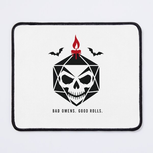 Item preview, TTRPG Halloween: Bad Omens, Good Rolls designed and sold by Fenay Designs.