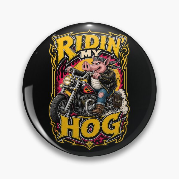 Item preview, Ridin' My Hog designed and sold by Wilcox PhotoArt.