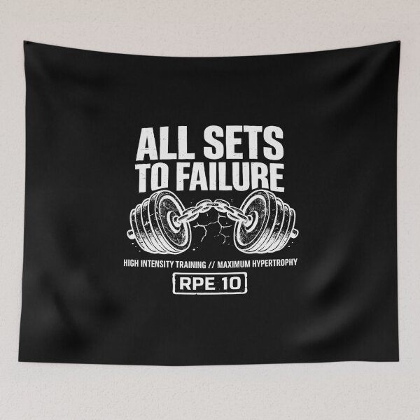 Item preview, All Sets To Failure - Gym Bodybuilding Heavy Duty Streetwear designed and sold by cyareq.