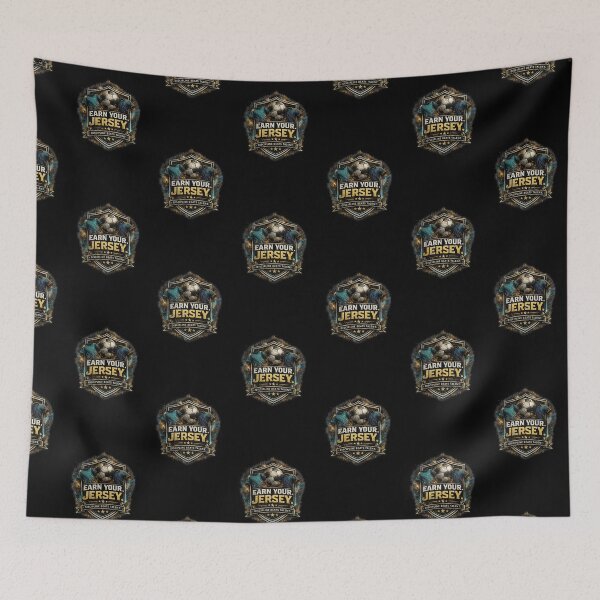 Item preview, Earn Your Jersey Soccer Motivation Design designed and sold by LegendCourt.