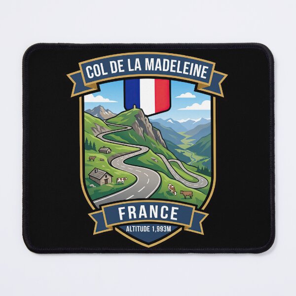 Item preview, Col de la Madeleine French Alps Road designed and sold by enzoade.