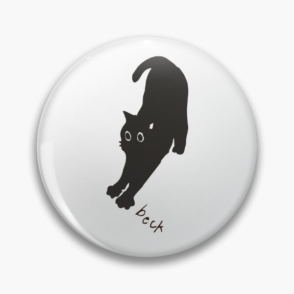 Item preview, Black Cat Stretching Cute Minimalist Illustration designed and sold by odin655.