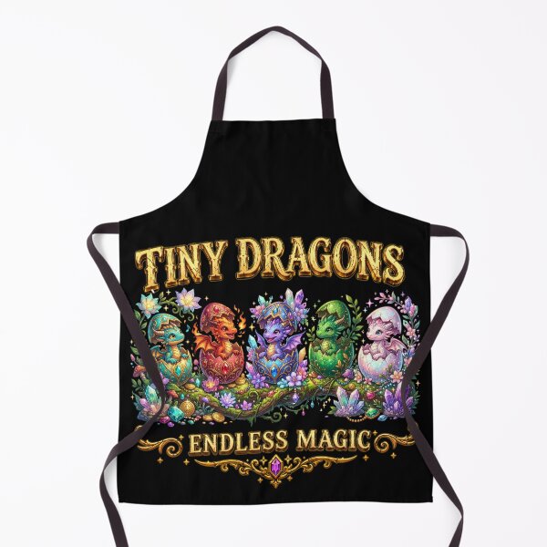 Item preview, Tiny Dragons Endless Magic – Cute Baby Dragons in Crystal Eggs Fantasy Art designed and sold by Spyshirt.