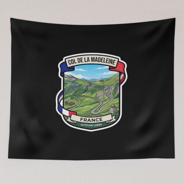 Item preview, Col de la Madeleine France Alpine Pass designed and sold by enzoade.
