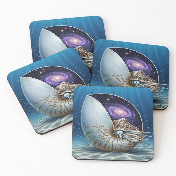 Item preview, Nautilus Shell Galaxy Underwater designed and sold by Michaelragheb.