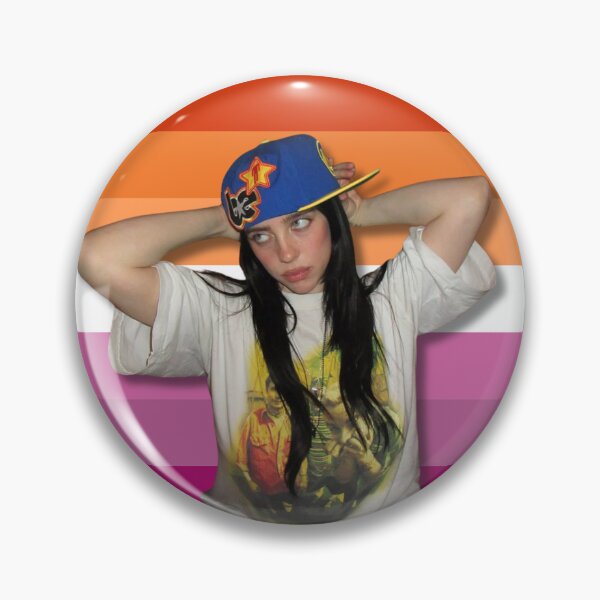 Item preview, Billie Eilish Lesbian Flag 1 designed and sold by moonna designs.