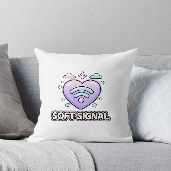 Item preview, Soft Signal Y2K Heart Icon Design designed and sold by GoofyShopp.