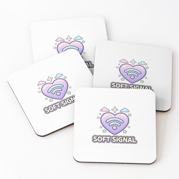 Item preview, Soft Signal Y2K Heart Icon Design designed and sold by GoofyShopp.