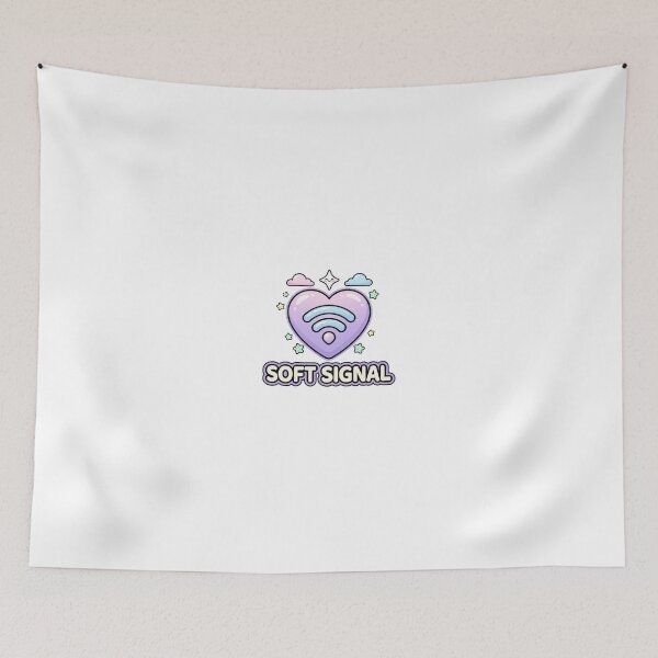 Item preview, Soft Signal Y2K Heart Icon Design designed and sold by GoofyShopp.