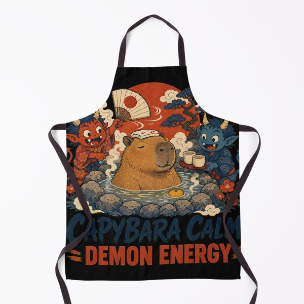 Item preview, Capybara Calm, Demon Energy designed and sold by Sonic Nova Studios.