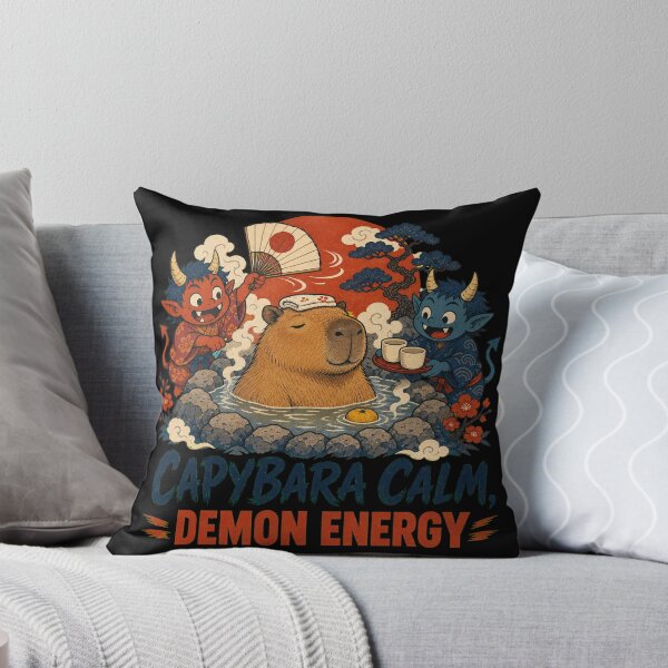 Item preview, Capybara Calm, Demon Energy designed and sold by Sonic Nova Studios.