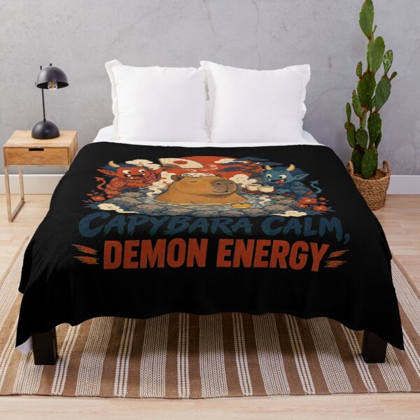 Item preview, Capybara Calm, Demon Energy designed and sold by Sonic Nova Studios.